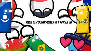 Pack de countryballs v7