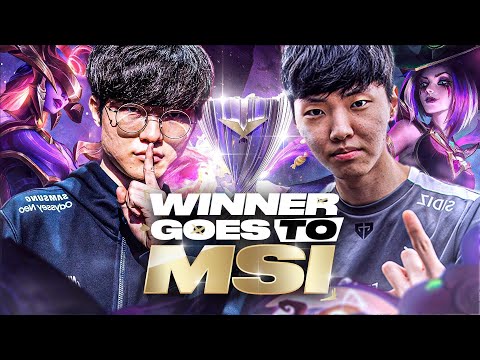 WINNER GOES TO MSI - T1 VS GENG UPPER BRACKET - CAEDREL