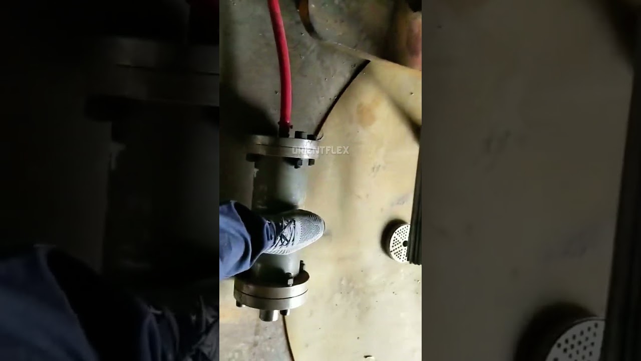 Air compressor air hose for industrial construction of pneumatic impact hammer #shorts #amazing