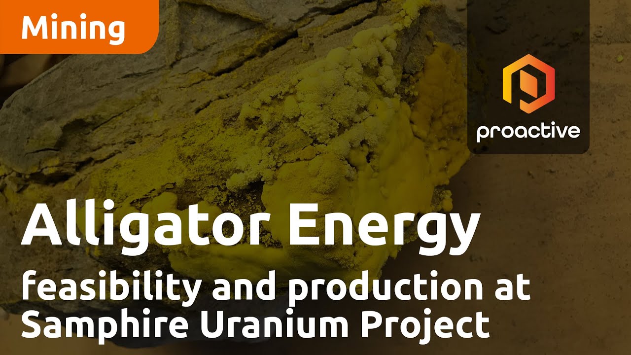 Alligator Energy focused on feasibility and production at Samphire Uranium Project