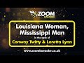 Conway Twitty & Loretta Lynn - Louisiana Woman, Mississippi Man - Karaoke Version from Zoom Karaoke