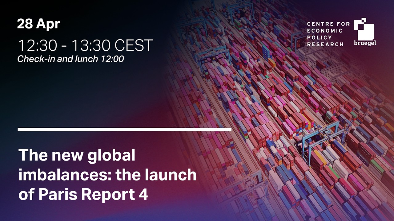 The new global imbalances: the launch of Paris Report 4