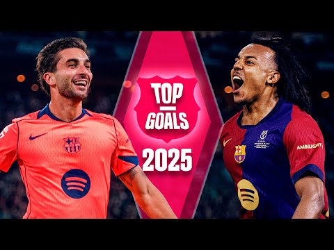 THE BEST GOALS OF FC BARCELONA IN 2025 💙❤️🔥