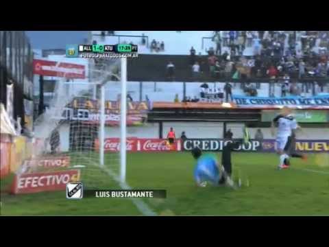 Gol de Bustamante. All Boys 1 - Atlético Tucumán 0. Fecha 14. B Nacional. FPT