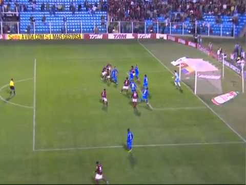 Segundo gol do Ronaldinho Gaúcho, Avaí 3 x 2 Flamengo - Brasileiro - 31/08/2011