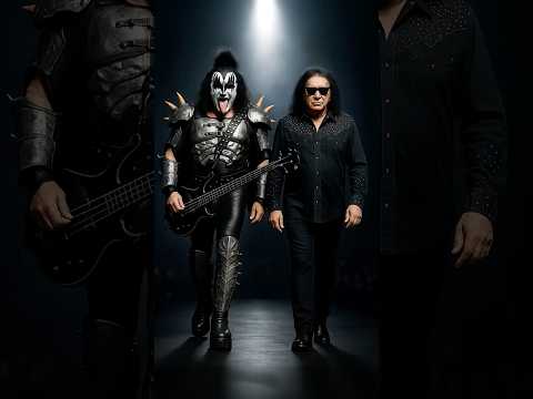 KISS: Then & Now | The Starchild, The Demon, The Catman & The Spaceman 🔥 #kiss