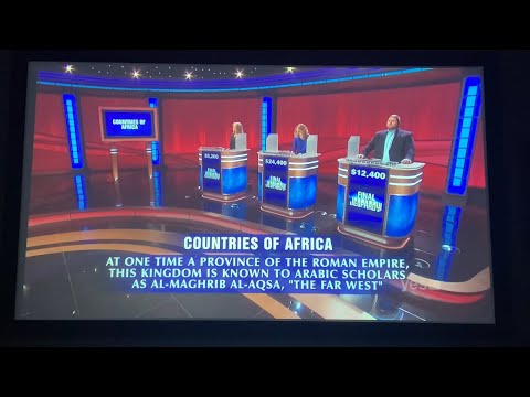 Final Jeopardy - Kelly Barry Day 2 (3/20/23)