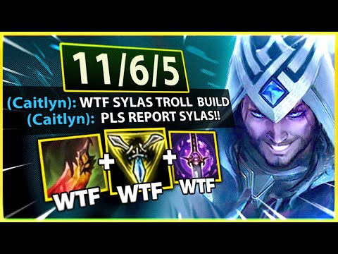This New Build Was SUPPOSED To Be Troll... But AD Sylas is Actually GOD-TIER ;)