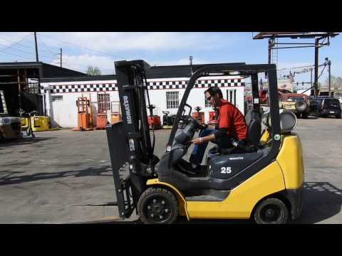 New Komatsu FG25ST-16 5K cushion tire forklift