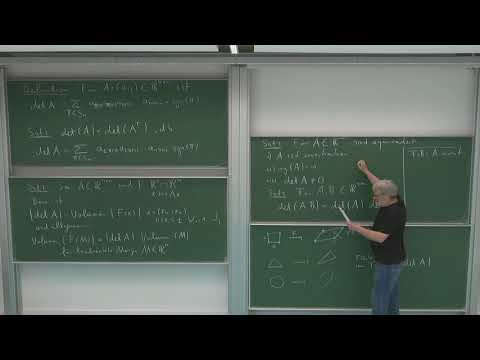 HMI 2: 2.10. Determinante vom Produkt