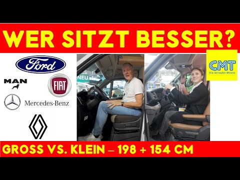 ⁉️ Can anyone even fit in here?! Seat check in the camper van 🤔