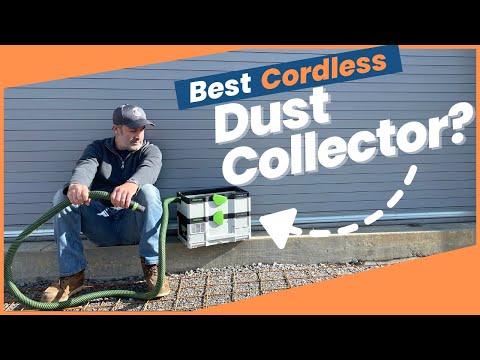 The Festool CTC SYS cordless Systainer dust collector