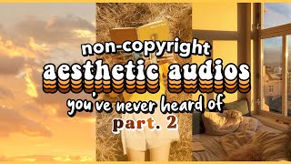 Non-copyright aesthetic audios/background music | lofi & chills part. 2 🍳