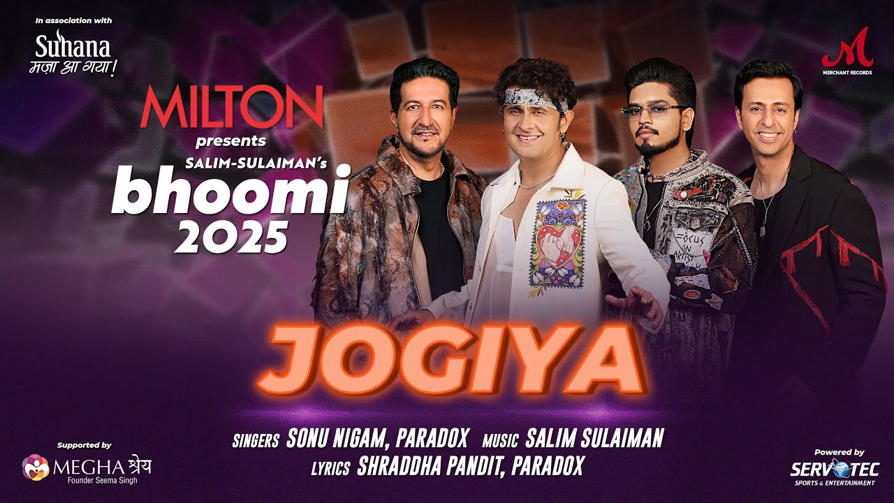 Jogiya Lyrics – Sonu Nigam, Paradox, Bhoomi 2025