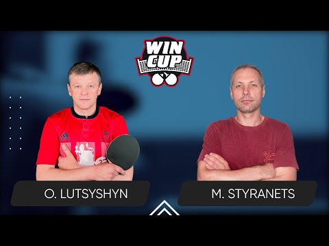 17:15 Oleh Lutsyshyn - Mykhailo Styranets West 4 WIN CUP 16.07.2024 | TableTennis WINCUP