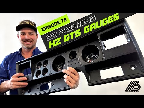 EPISODE 78 - From Classic to Cutting-Edge: Upgrading My Holden HZ GTS Dash with 3D Printed Gauges.