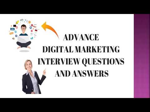   Advance digital marketing interview questions and answers 2018