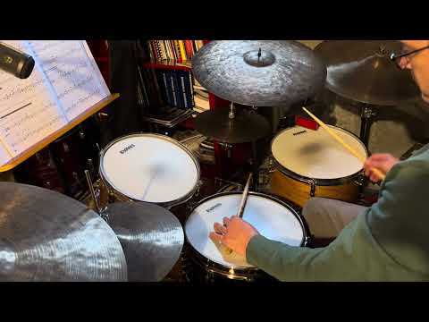 Guaguanco on Drumset Frank Malabe