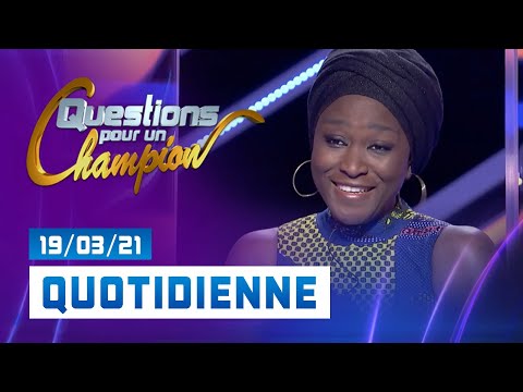 spÃ©ciale LANGUE FRANÃAISE du Vendredi 19 mars 2021 - Question pour un champion