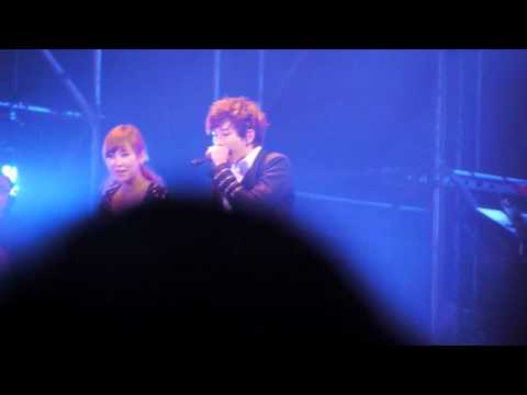 [FANCAM] 120804 JUNHO, YEEUN - JYP Nation in Korea - Dance2Night (cut)