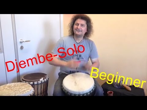 Djembe Solo Lektion/Lesson 1