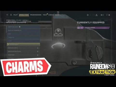Rainbow Six : Extraction - How To Equip Weapon Charms