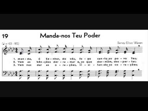 Hinário 5 CCB - Hino 019 - Manda-nos Teu Poder - Strings - Teclado Yamaha PSR S670
