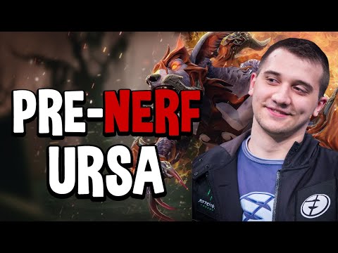 Dota 2: Arteezy - Pre-Nerf Ursa Domination | Spectre Necrobook 3 Build New Meta