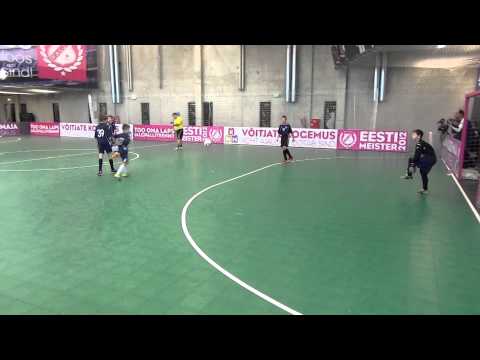 PühapäevaLiiga(03). NõmmeKalju 2 vs TJK Legion (19.01.2014) Part 1