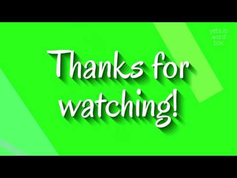 How to say "cochrane's"! (High Quality Voices)