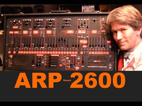 ARP 2600 analog synthesiser fader repair MF#83