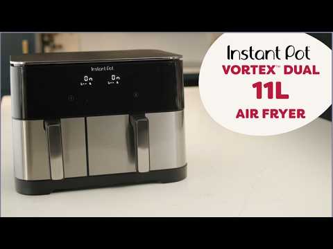 Cook crispy food twice as fast | Instant Pot Vortex Dual Air Fryer 11L