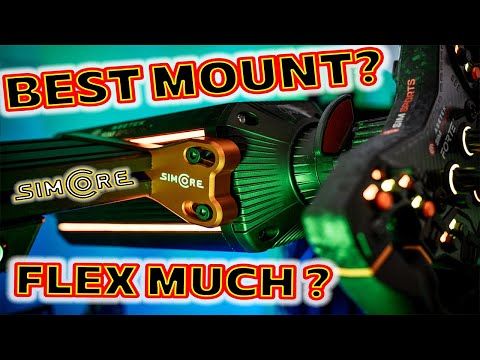 REVIEW !!! - SimCore Wheelbase Mount - NO MORE FLEX for Asetek Simucube SimMagic Fanatec & VRS!