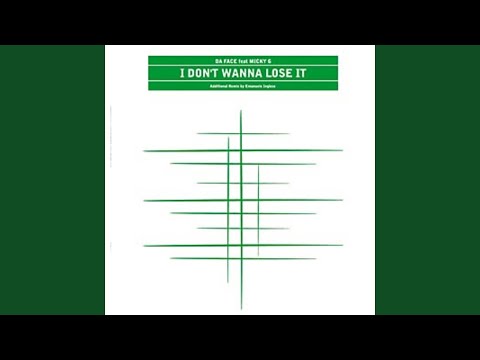 I Don't Wanna Lose It (Original Mix)