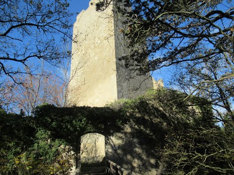 Traumhafter Ausblick von der Burgruine RAUHENECK