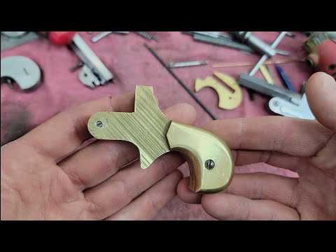 DIY Sheetmetal Derringers 22lr Homemade Guns - Grips Profiled
