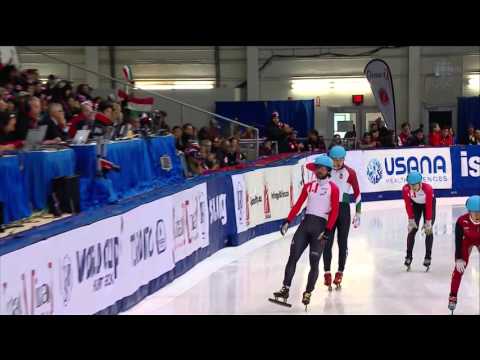 Charles Hamelin / Men`s 500m (2) semifinal heat2  - ISU World Cup Short Track Speed Skating Toronto