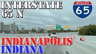 I-65 North - Indianapolis - Indiana - 4K Highway Drive