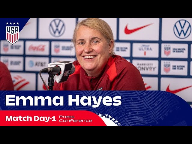 Emma Hayes Match Day-1 Press Conference | USWNT vs Brazil