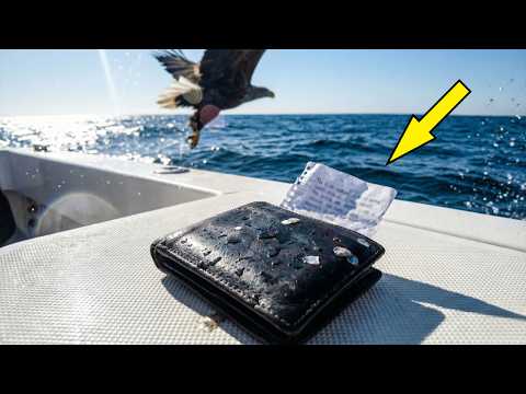 Eagle drops a note on deck! After reading it, the captain immediately turned the ship!