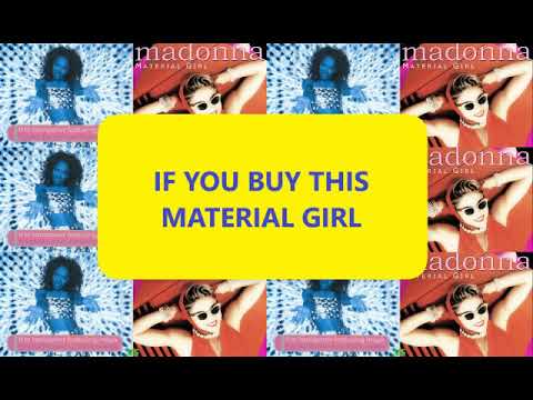 The Tamperer vs Madonna - If you buy this Material Girl