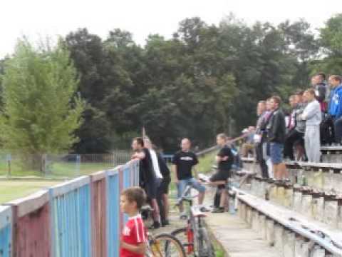 Kibice na meczu Czarni - Wisła