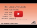 Long Live Death Audionautix Rock Angry YouTube Audio Library BGM