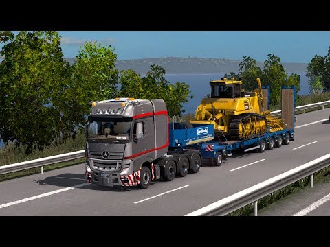 Euro Truck Simulator 2 Mercedes Benz Actros Big Star SLT