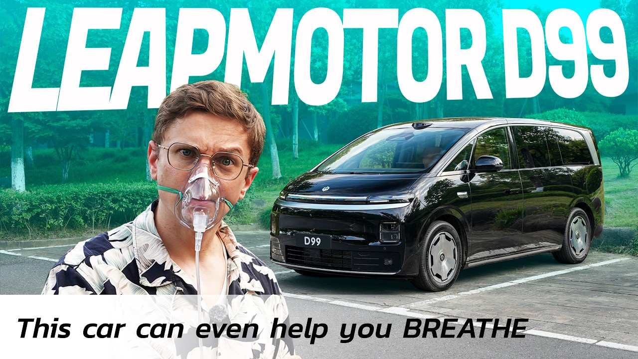 Leapmotor D99: This Electric MPV Has An Oxygen Concentrator?!