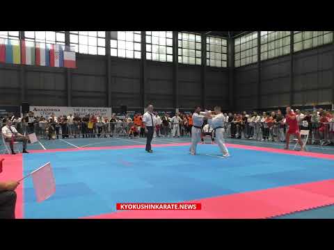 35th IKO EC, 1/8 -70kg, Wiktor Kolaja (Poland) - Hossein Jahanbakhshi (Iran, aka)