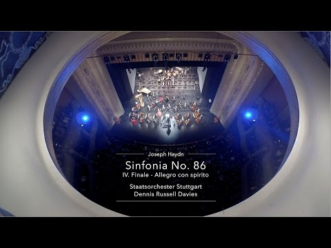 Staatsorchester Stuttgart LIVE  - Joseph Haydn: Sinfonie Nr. 86 - IV. Finale, Allegro con spirito