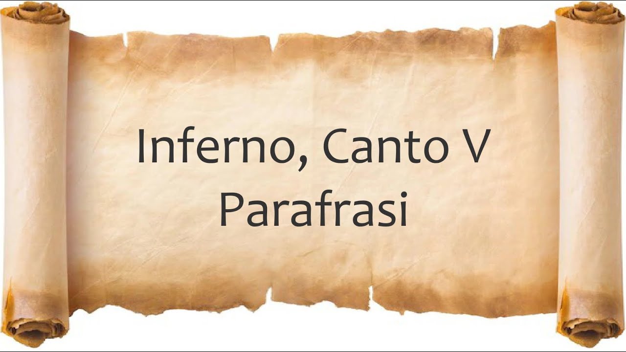 Inferno, Canto 5 - Parafrasi