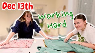 Packing More Orders! | PassioKnit Vlogmas 2025 Day 13