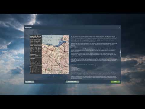 Spitfire LF Mk. IX Operation Epsom | Briefing 3: Armed Recce | DCS World | 1080p